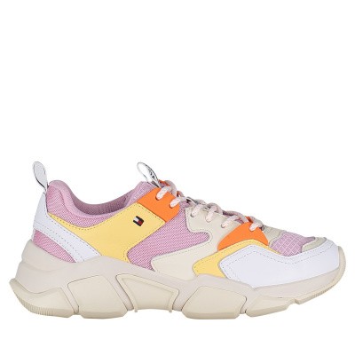 Afbeelding van Tommy Hilfiger FW0FW04065 dames sneakers roze