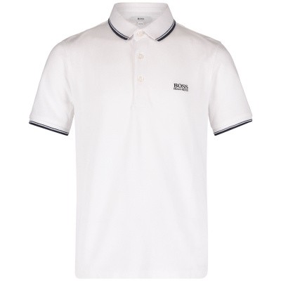 Afbeelding van Boss J25P17 kinder polo wit