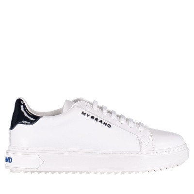 Afbeelding van My Brand MMBSN012LO001 heren sneakers wit