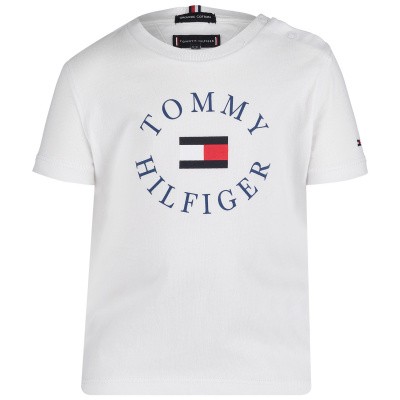 Afbeelding van Tommy Hilfiger KB0KB04676 B baby t-shirt wit
