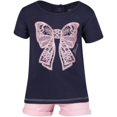 Afbeelding van Guess A91G11 babysetje navy