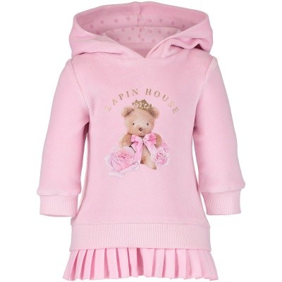 Afbeelding van Lapin 82E3255 babyjurkje licht roze