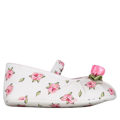 Afbeelding van MonnaLisa 393013 babyschoenen wit