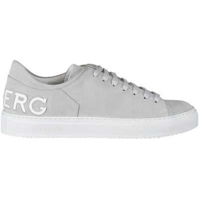 Afbeelding van Iceberg IU903 SUEDE heren sneakers grijs