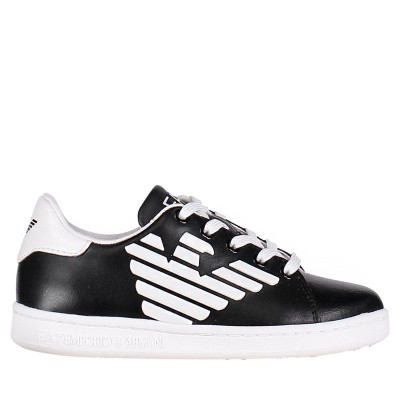 Afbeelding van EA7 XSX006 kindersneakers zwart