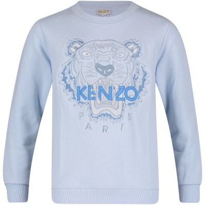 Afbeelding van Kenzo KN15718 kindertrui licht blauw