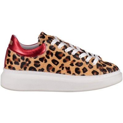 Afbeelding van Deabused 17396 dames sneakers panter