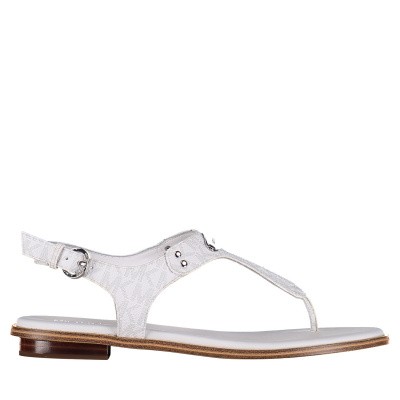 Afbeelding van Michael Kors 40R7PLFA1B dames sandalen wit