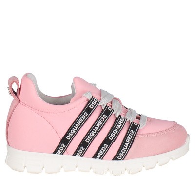 Afbeelding van Dsquared2 59691 kindersneakers licht roze