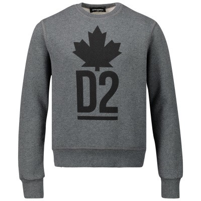 Dsquared2 DQ03PD kindertrui donker grijs Afbeelding van Dsquared2 DQ03PD kindertrui donker grijs