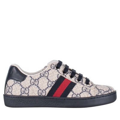 Afbeelding van Gucci 433149 9C210 kindersneakers blauw