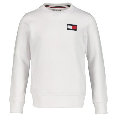 Afbeelding van Tommy Hilfiger KS0KS00024 kindertrui wit