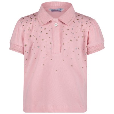 Afbeelding van Mayoral 1108 baby polo licht roze