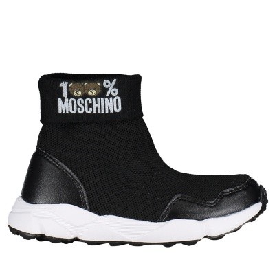 Afbeelding van Moschino 26274 kindersneakers zwart