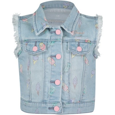 Afbeelding van Guess A92L01 babyjas jeans