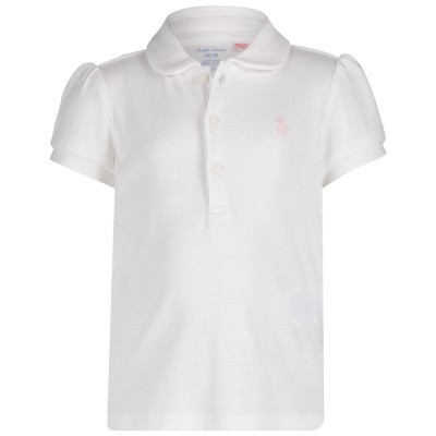 Afbeelding van Ralph Lauren 734912 baby polo wit