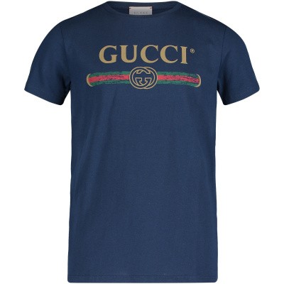 Afbeelding van Gucci 503628 kinder t-shirt blauw
