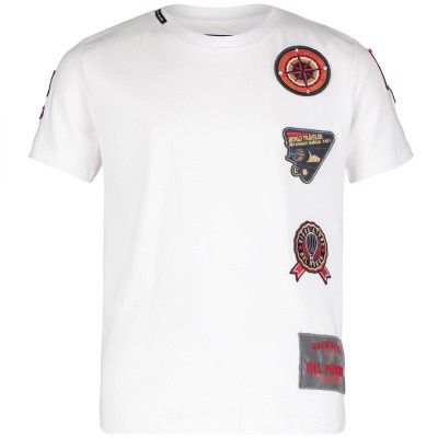 Afbeelding van My Brand BMBTS001GM035 kinder t-shirt wit