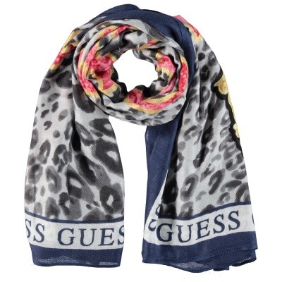 Afbeelding van Guess AW7812POL03 dames foulard zwart
