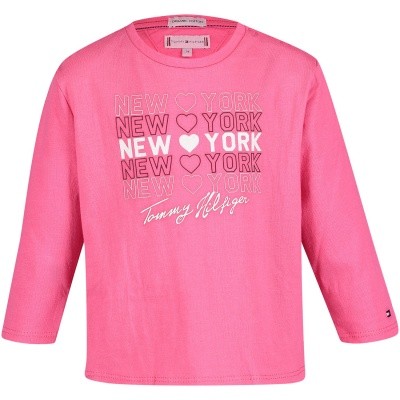 Afbeelding van Tommy Hilfiger KG0KG03861B baby t-shirt roze