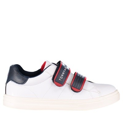 Afbeelding van Tommy Hilfiger T1B430088 kindersneakers wit