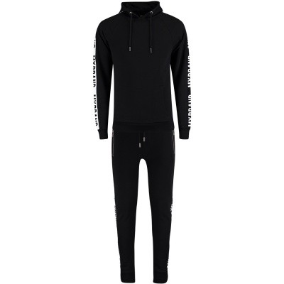 Afbeelding van My Brand MMBJS004GM001 heren joggingpak zwart