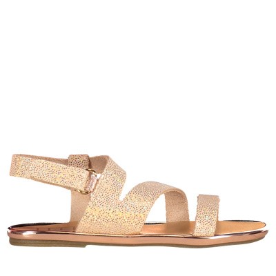 Afbeelding van Babywalker PB0036 kindersandalen goud