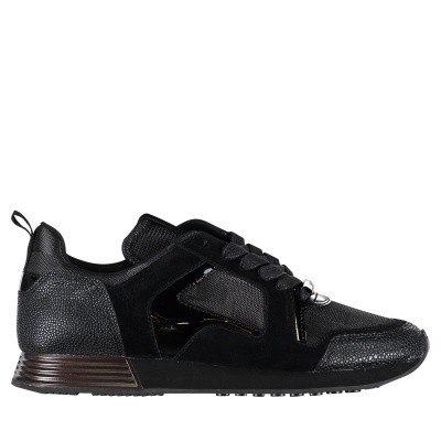 Afbeelding van Cruyff CC68301834 heren sneakers zwart