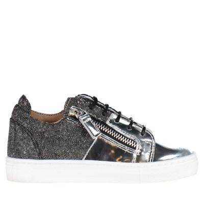 Afbeelding van Giuseppe Zanotti SBI8114004 kindersneakers zilver