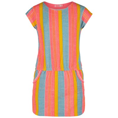 Afbeelding van BillieBlush U12476 kinderjurk fluor roze