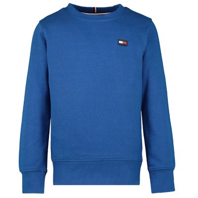Afbeelding van Tommy Hilfiger KB0KB04657 kindertrui cobalt blauw