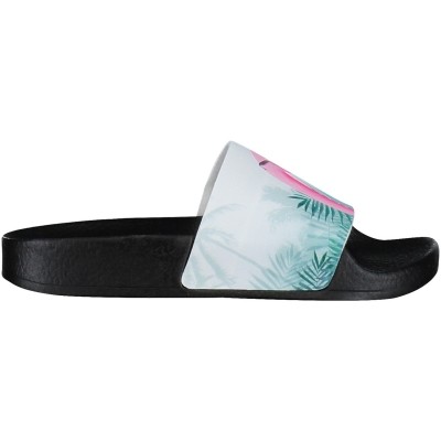 Afbeelding van The white Brand FLAMINGO kinderslippers roze