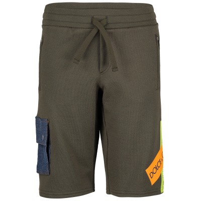 Afbeelding van Dolce & Gabbana L4JQE7 kinder shorts army