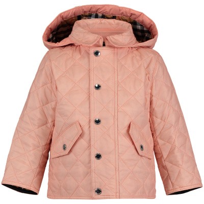 Afbeelding van Burberry 8003472 babyjas licht roze