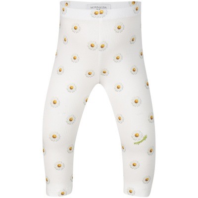 Afbeelding van MonnaLisa 313409 baby legging wit