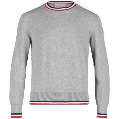 Afbeelding van Moncler 9005905 kindertrui grijs