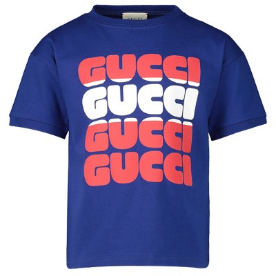 Afbeelding van Gucci 547865 kinder t-shirt navy