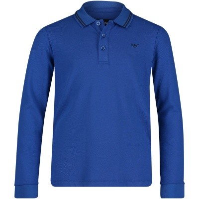 Afbeelding van Armani 8N4F36 kinder polo cobalt blauw