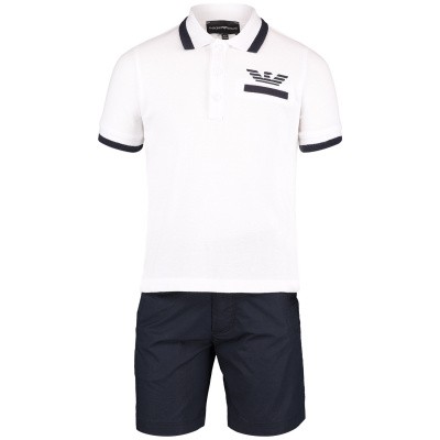 Afbeelding van Armani 3G4VJ3 kindersetje wit