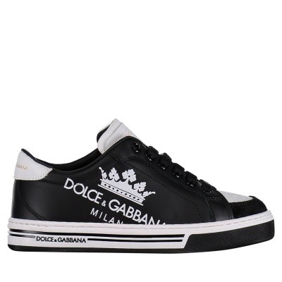 Afbeelding van Dolce & Gabbana DA0637 kindersneakers zwart
