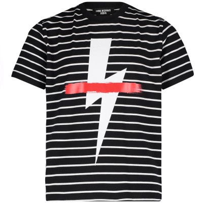 Afbeelding van Neil Barrett 018624 kinder t-shirt zwart