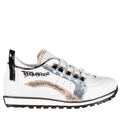 Afbeelding van Dsquared2 59816 kindersneakers wit
