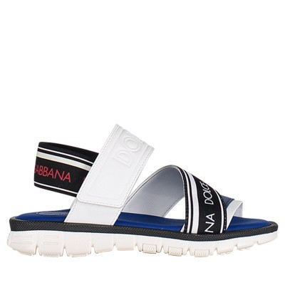 Afbeelding van Dolce & Gabbana DA0704 kindersandalen wit