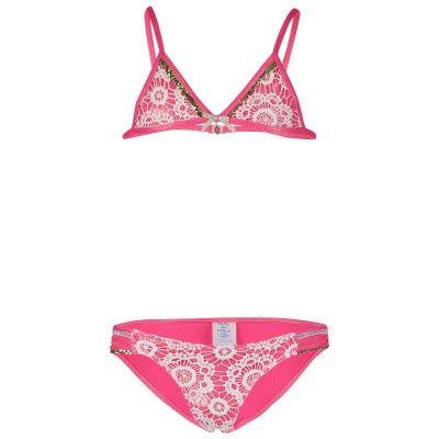 Afbeelding van Pate de Sable 2MOIL09 kinder zwemkleding roze