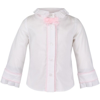 Afbeelding van Lapin 82E2551 baby blouse wit