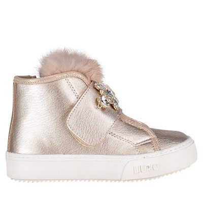 Afbeelding van Liu Jo L1A420008 kindersneakers goud