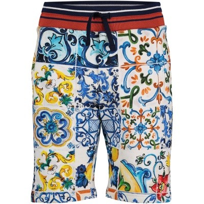 Afbeelding van Dolce & Gabbana L4JQD4 kinder shorts blauw