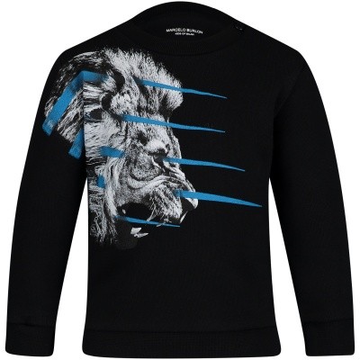Afbeelding van Marcelo Burlon 18IBMB24010022B010 baby trui zwart