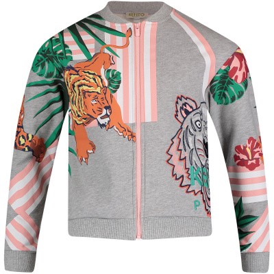 Afbeelding van Kenzo KN17018 kindervest licht grijs