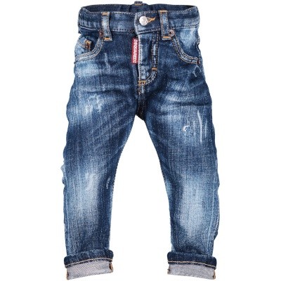 Afbeelding van Dsquared2 DQ01TC D00SM babybroekje jeans